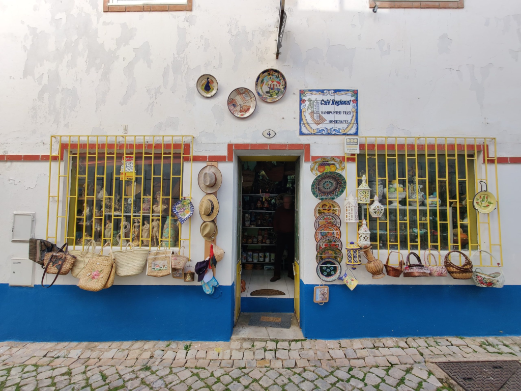 The old center of Alte Algarve Portugal