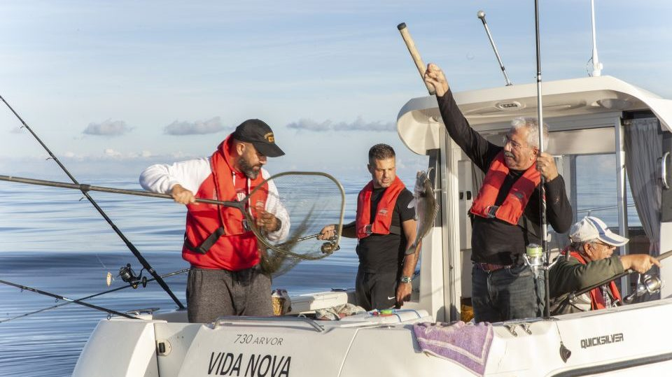Sport fishing along the Algarve coast