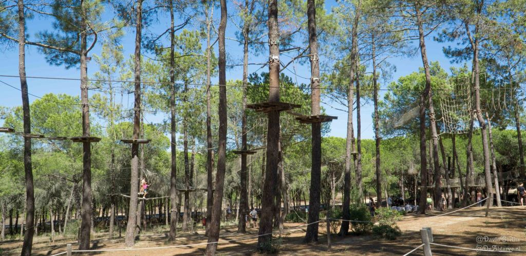 high rope course tree top adventure park Algarve Lagos Albufeira
