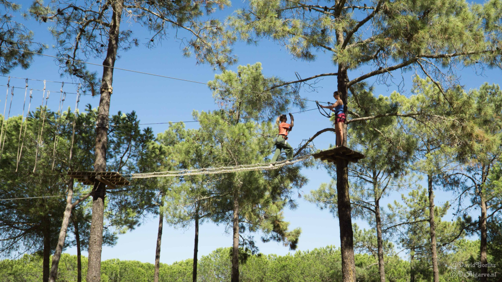 high rope course tree top adventure park Algarve Lagos Albufeira