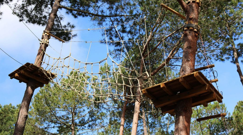 climbing park lagos faro albufeira portimão Algarve activity trees climbing park ziplining