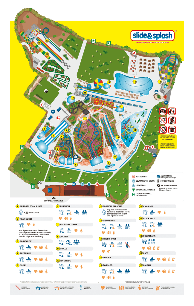 Slide and Splash water park Algarve Albufeira