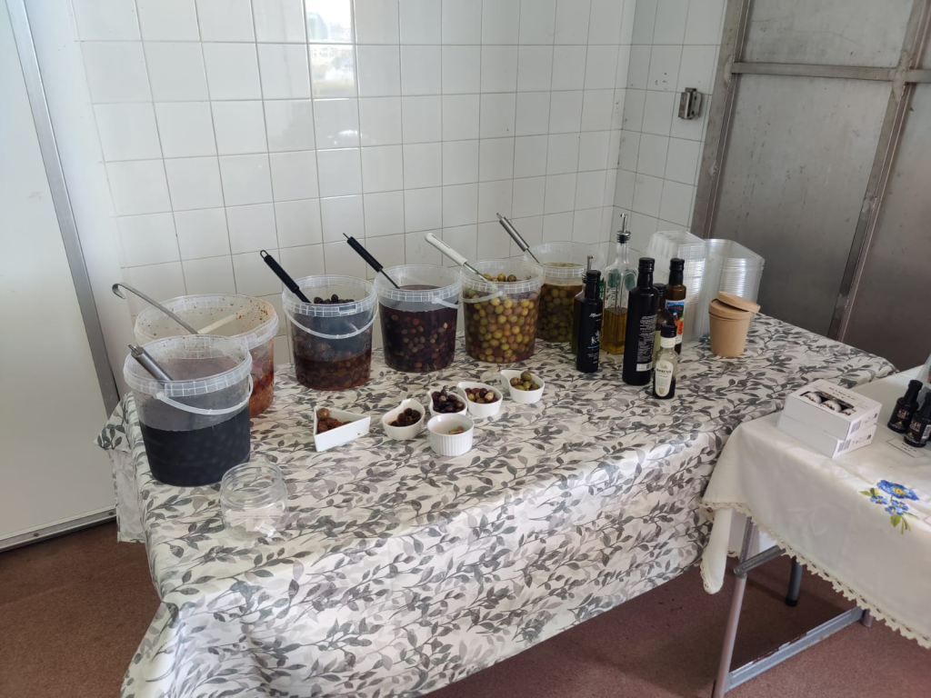 Hélder Madeira olive factory tour in Tavira with olive tasting